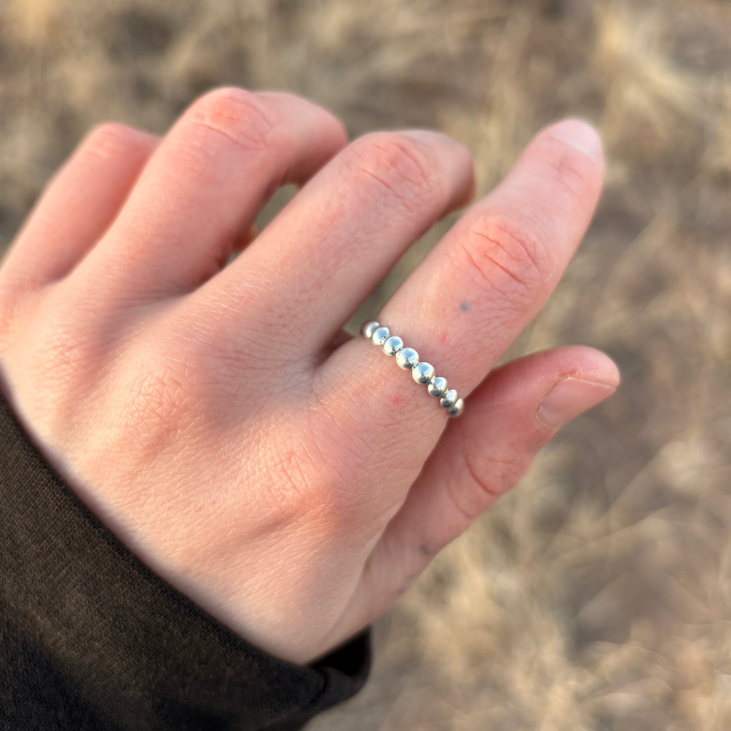Beaded Stack Ring (Made to Order)